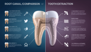 Read more about the article Root Canal vs Tooth Extraction: Which is Better?
